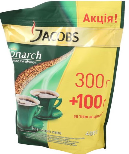 Jacobs Monarch 400 грамм